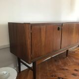 Scandinavian vintage rosewood row