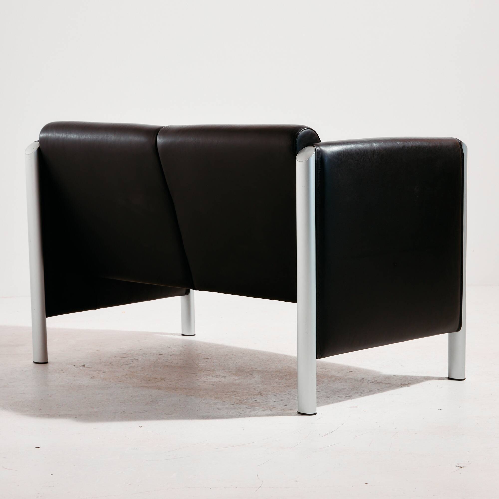 Model 830 two-seater sofa by Klaus Franck & Werner Sauer for Wilkhahn