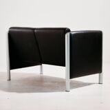 Model 830 two-seater sofa by Klaus Franck & Werner Sauer for Wilkhahn