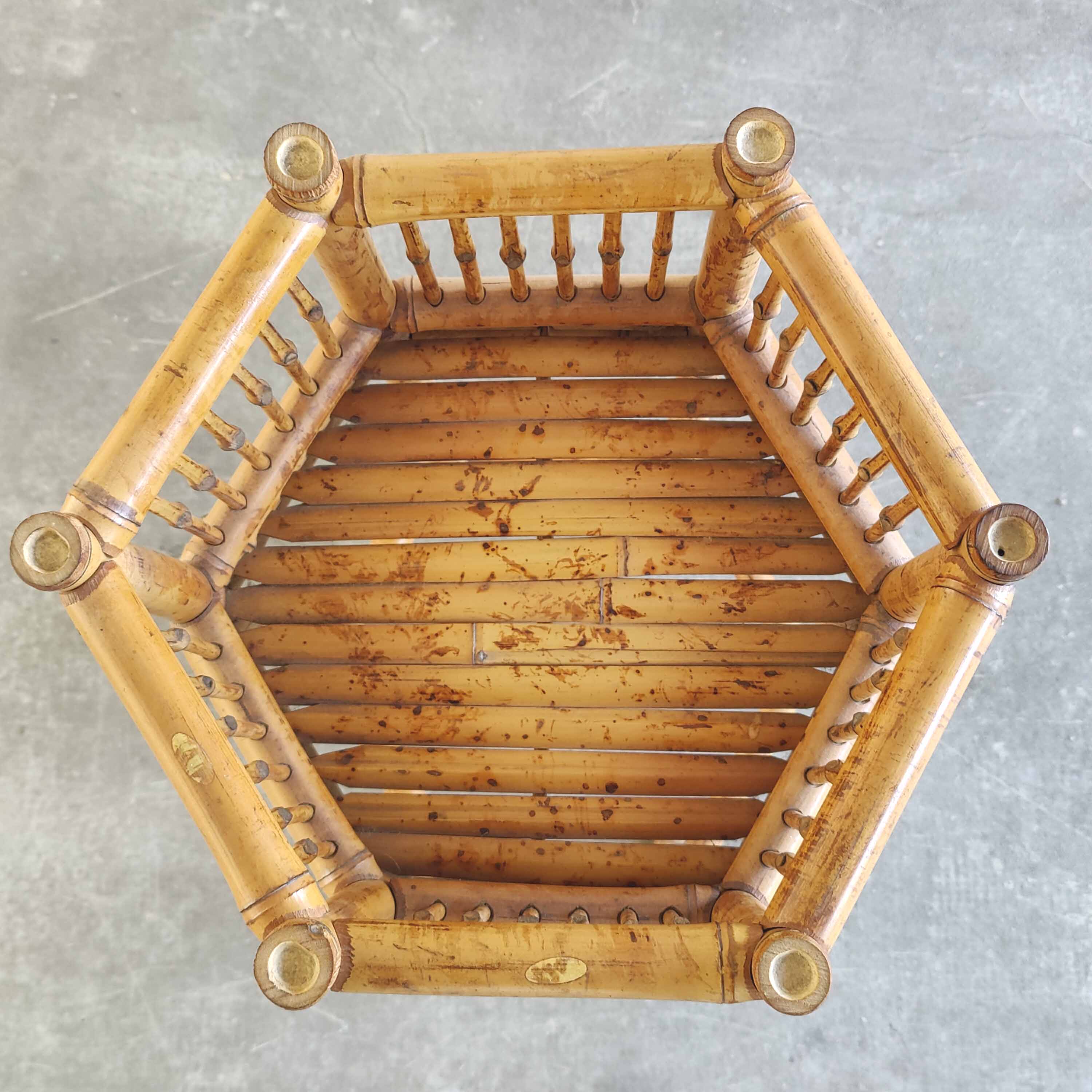 Bamboo plant door harness