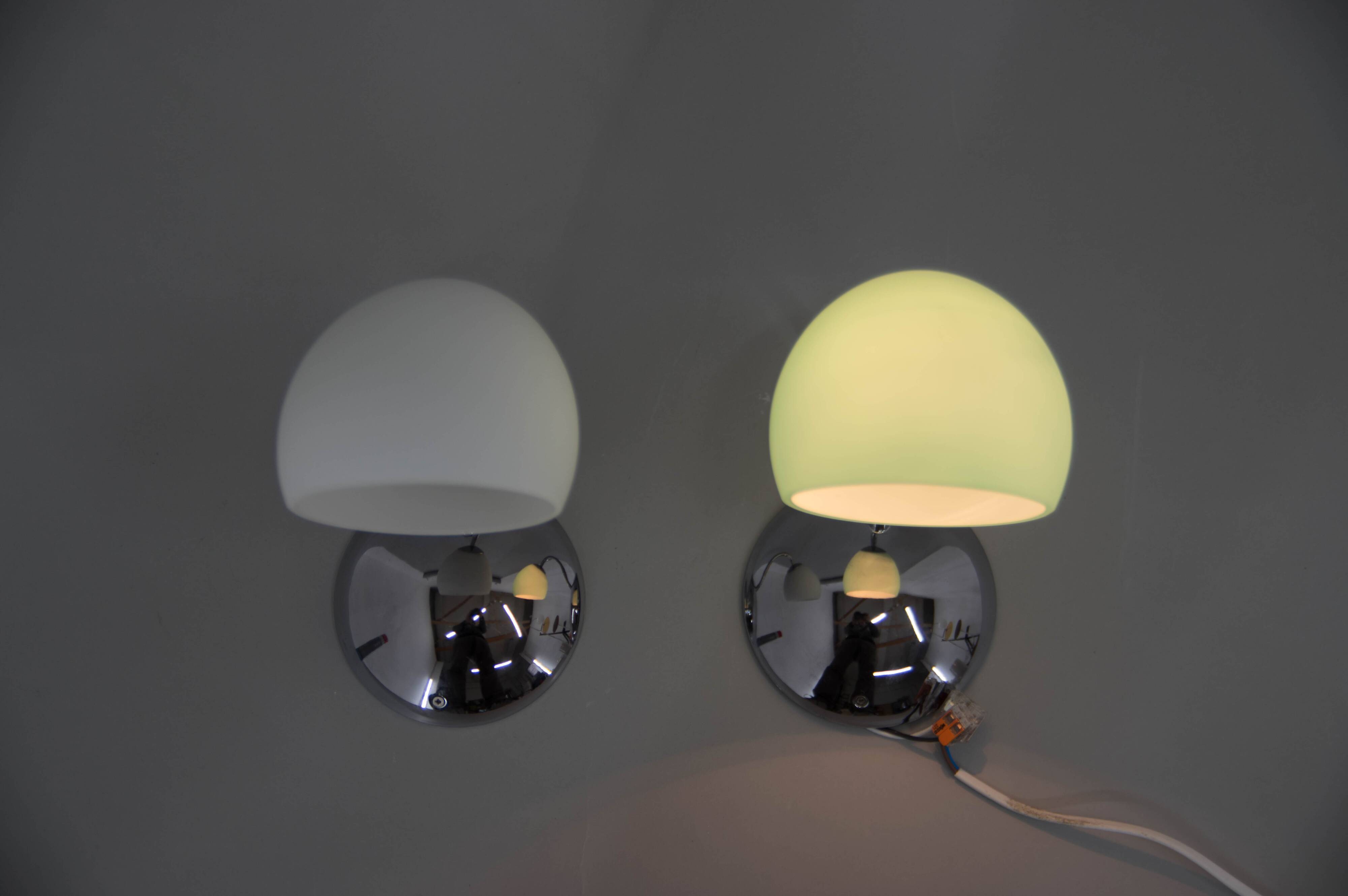 Set of Two Leucos P3 Wall Lights designed by Toso & Massari, Italy, 2010