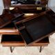 Rosewood work table, Napoleon III style, Maison Roll, Fg. St Antoin