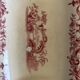 Antique Broc Sarreguemines U&Cie "Rosette" + matching piece – around 1910
