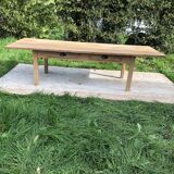 Coffee farmhouse table.