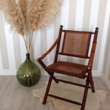 Bamboo folding chair