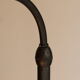 Adjustable floor lamp in patinated metal, 1970s