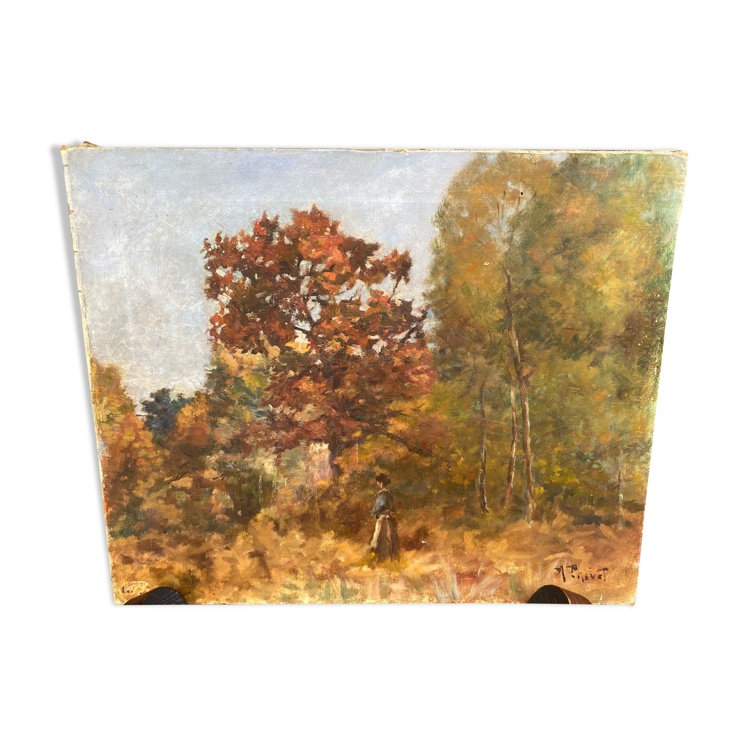 Paysage d’Yvonne Thivet (1888-1972)