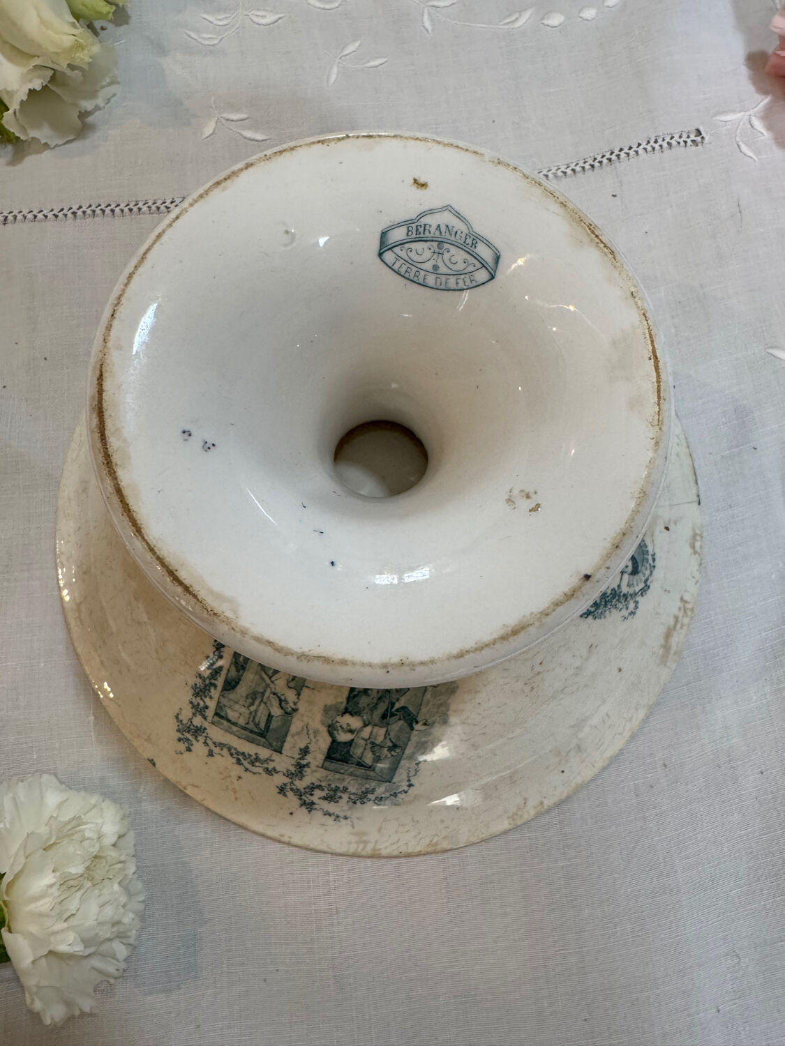 Ironstone compote dish