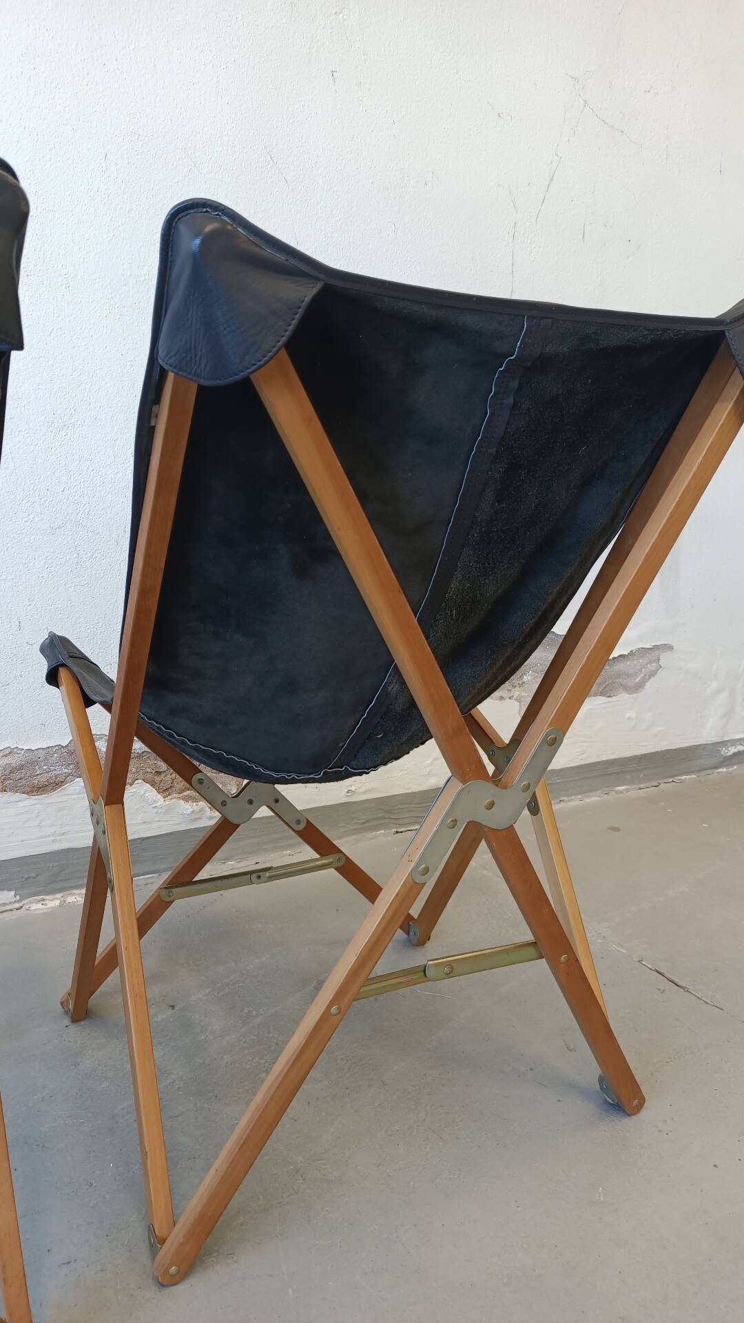 Pair of butterfly chairs