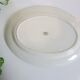 Oval dish elisabeth, hcbm, creil and montereau, vintage