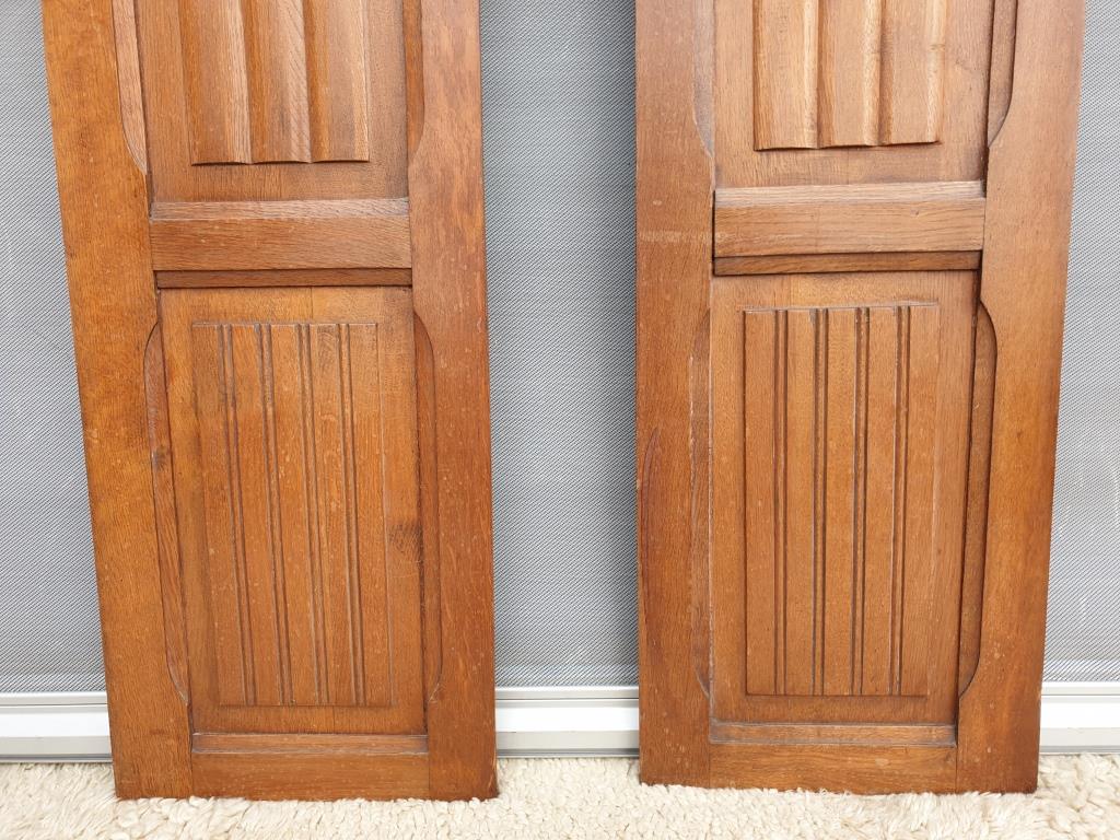 Pair of Art Deco carved doors
