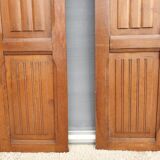 Pair of Art Deco carved doors
