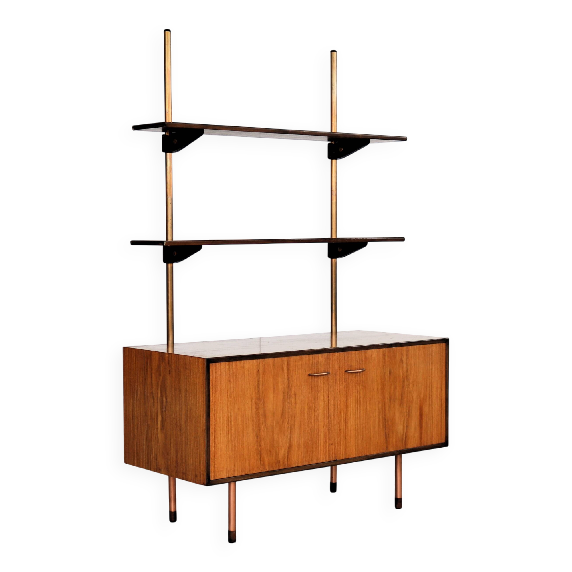 vintage bookcase | wall cabinet | 1960s | Swedish