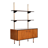bibliothèque vintage | armoire murale | années 1960 | suédoise