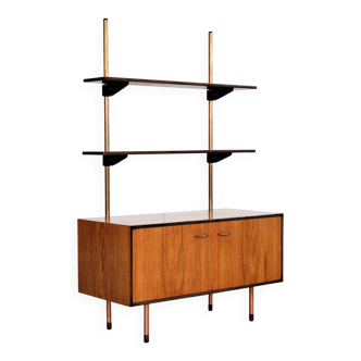 vintage bookcase | wall cabinet | 1960s | Swedish