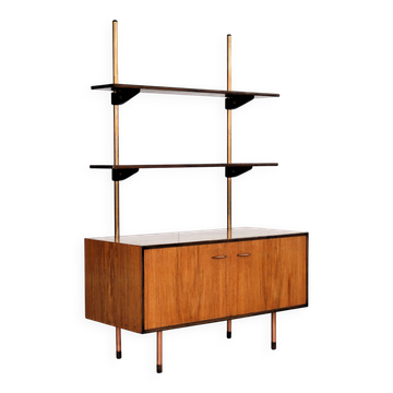 bibliothèque vintage | armoire murale | années 1960 | suédoise