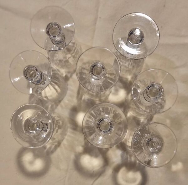 Set de 8 verres Baccarat