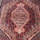 Oriental Persian Carpet Iranian Kurdish Tribe Senneh : 1.25 X 1.50 m