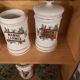 Lot d'anciens pots à  pharmacie