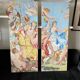 Diptyque baroque sur toile - Le triomphe de Bacchus et Ariane