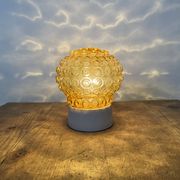 Vintage White Porcelain Ceiling Light, 1970s