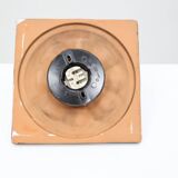 Vintage wandlamp keramiek jaren 60