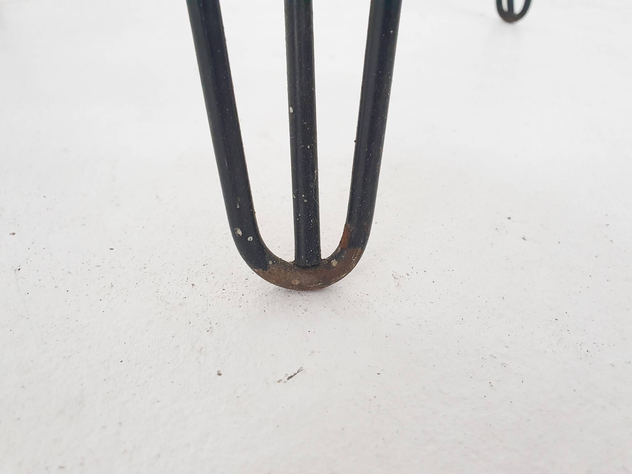 Tjerk Reijenga for Pilastro metal stool, The Netherlands 1966