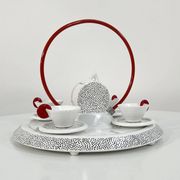 Ceramic service by L. Saccardo & M. Materassi for Mas Italy, 1980