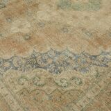 1980s 288 cm x 378 cm beige wool carpet