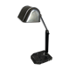 Lampe Artisanat Français marbre noir vintage 1930 42 cm