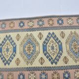 Neutral Vintage Handmade Kitchen Runner sku 3323