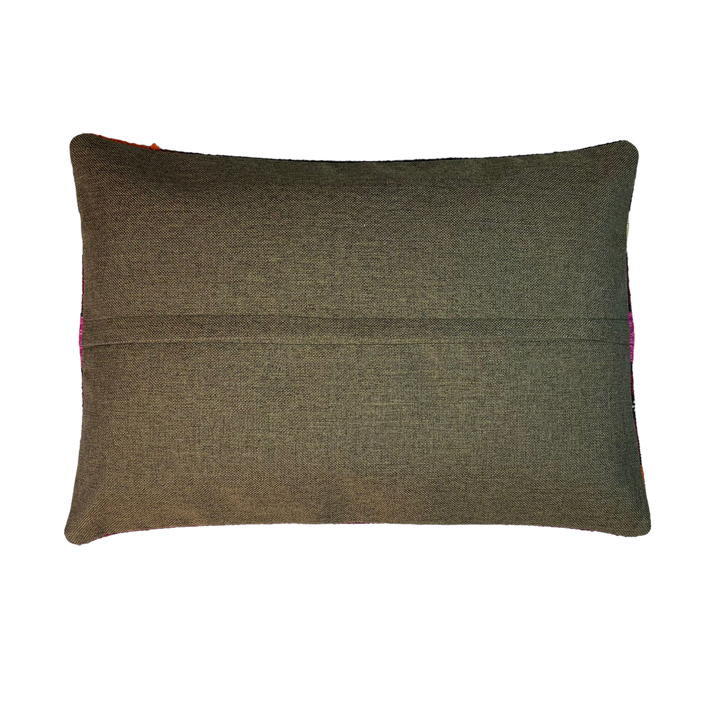 Vintage turkish kilim cushion cover 30x50cm