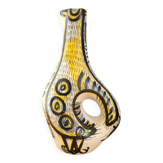 Kéraluc ceramic pitcher, 1960s