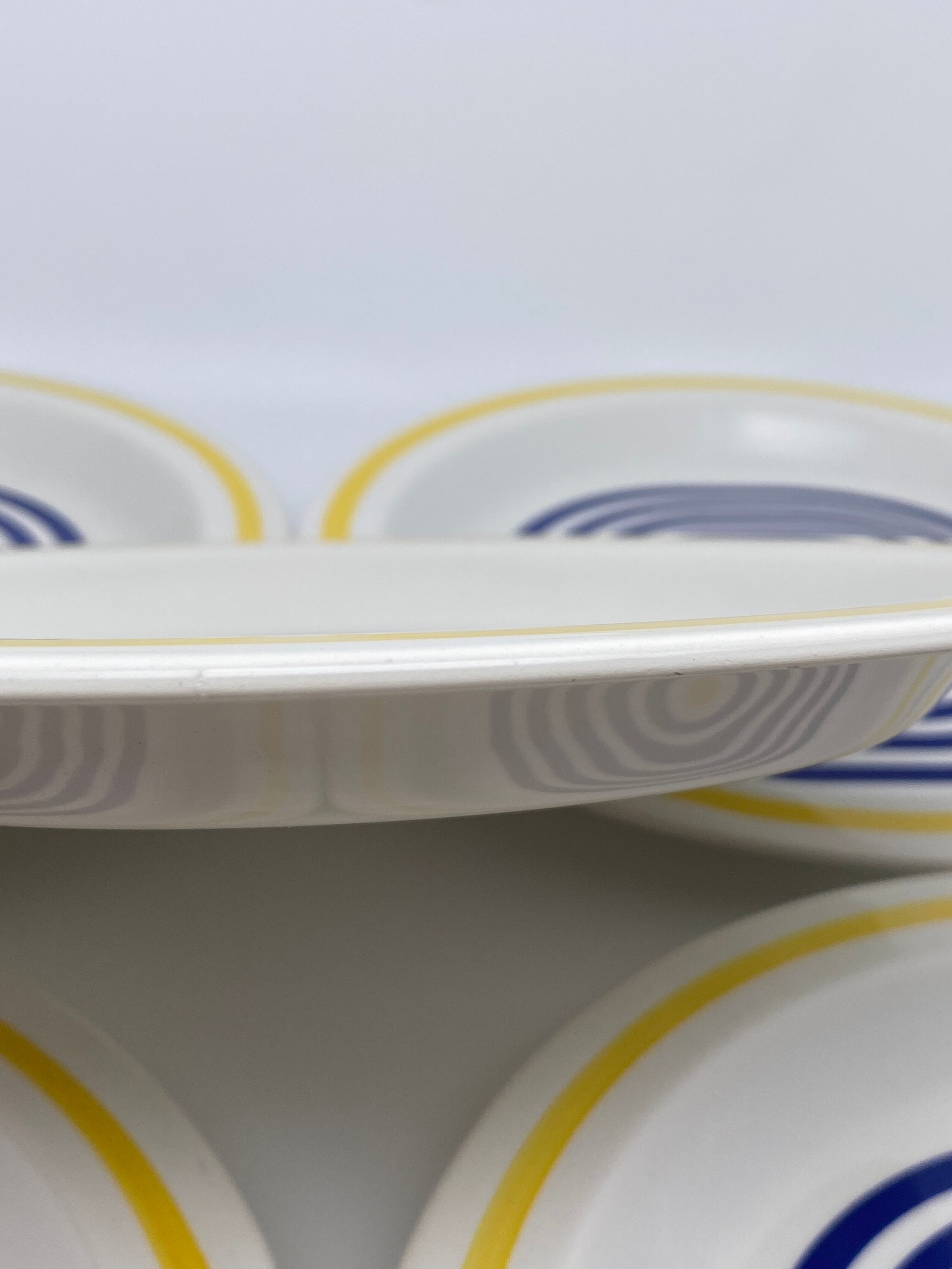 Flat plates Avant Garde Gien 1971