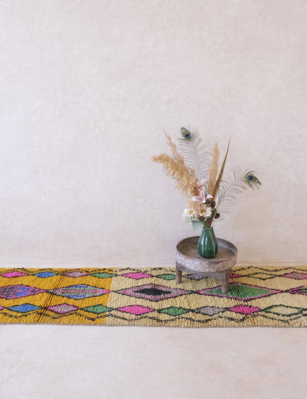 Berber Hallway Rug - 340 x 76 cm