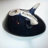 Former cup tripod signed A.Dressinval bright colors France