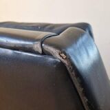 Midcentury Rare Leather Sofa Bovenkamp, Netherlands, 1960s