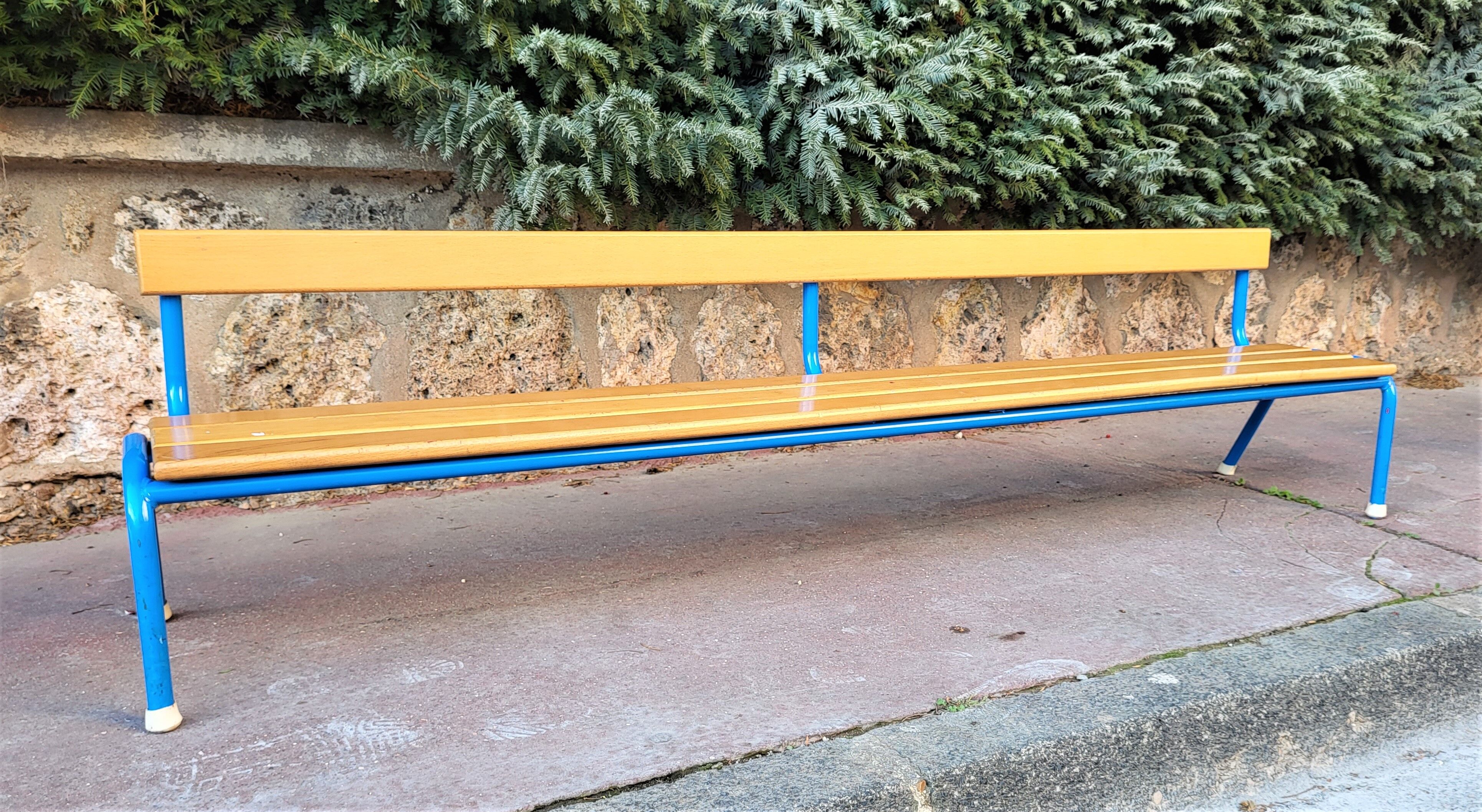 Vintage school benches from the 80s ( 3 available )