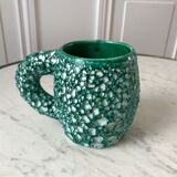 Cup / mug green fat lava vintage 70s