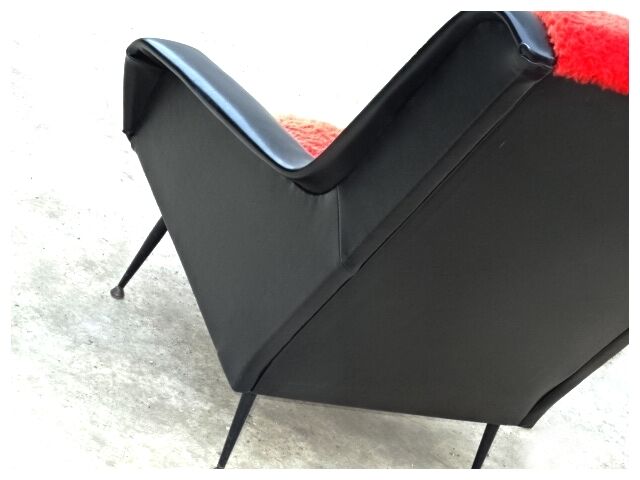 Pair of armchairs by Erton vintage 1960 design