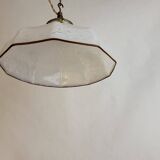 Suspension Ceiling light in marmoreal glass