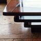 "The Twist" square coffee table