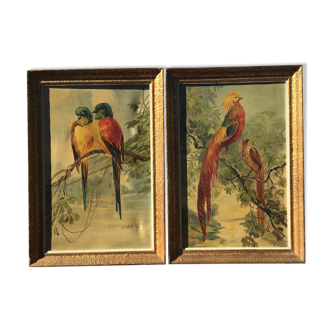 Pair of paintings