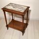 Table d’appoint style Louis XVI marbre