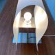 Minimalist table lamp model Emma by Cristina Lamiquiz, 1995
