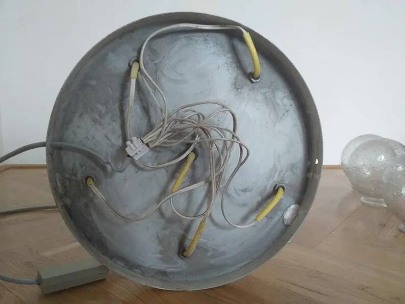 Midcentury Floor Lamp Sputnik, Kamenicky Senov, 1970s