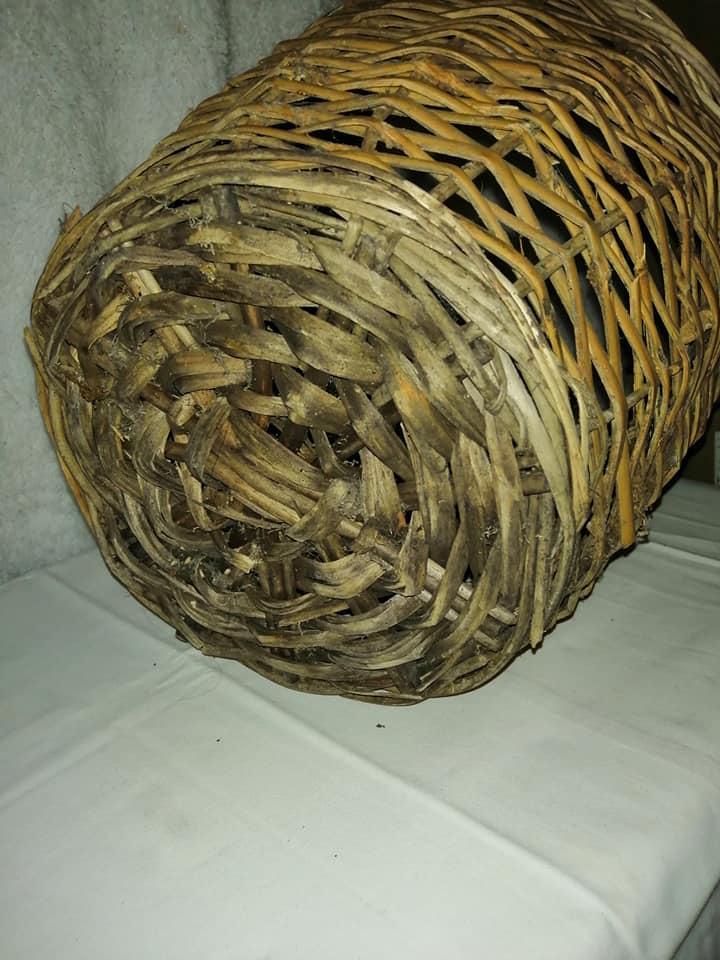 Vintage wicker basket