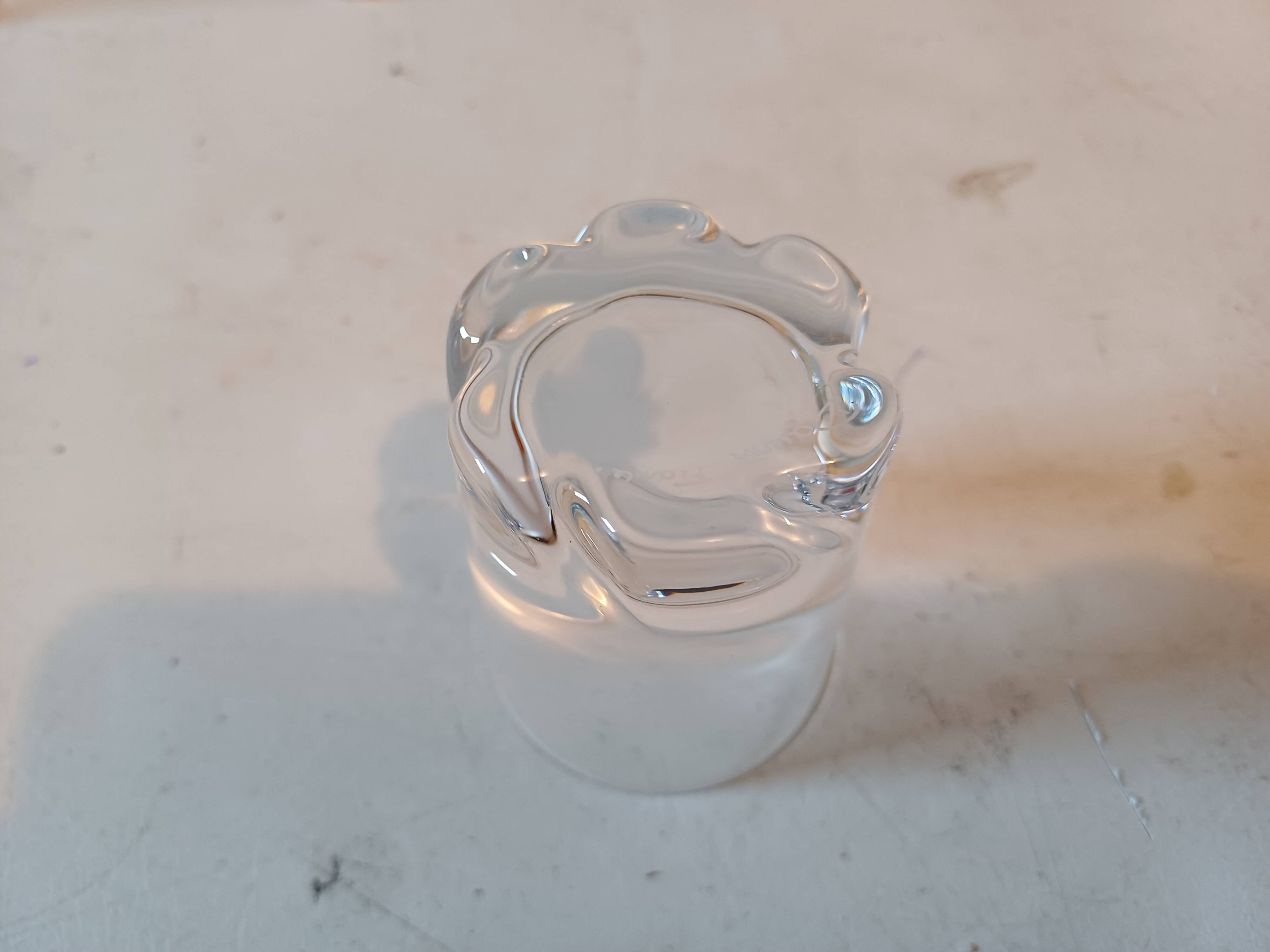 7 Digestif Glasses "Daum"