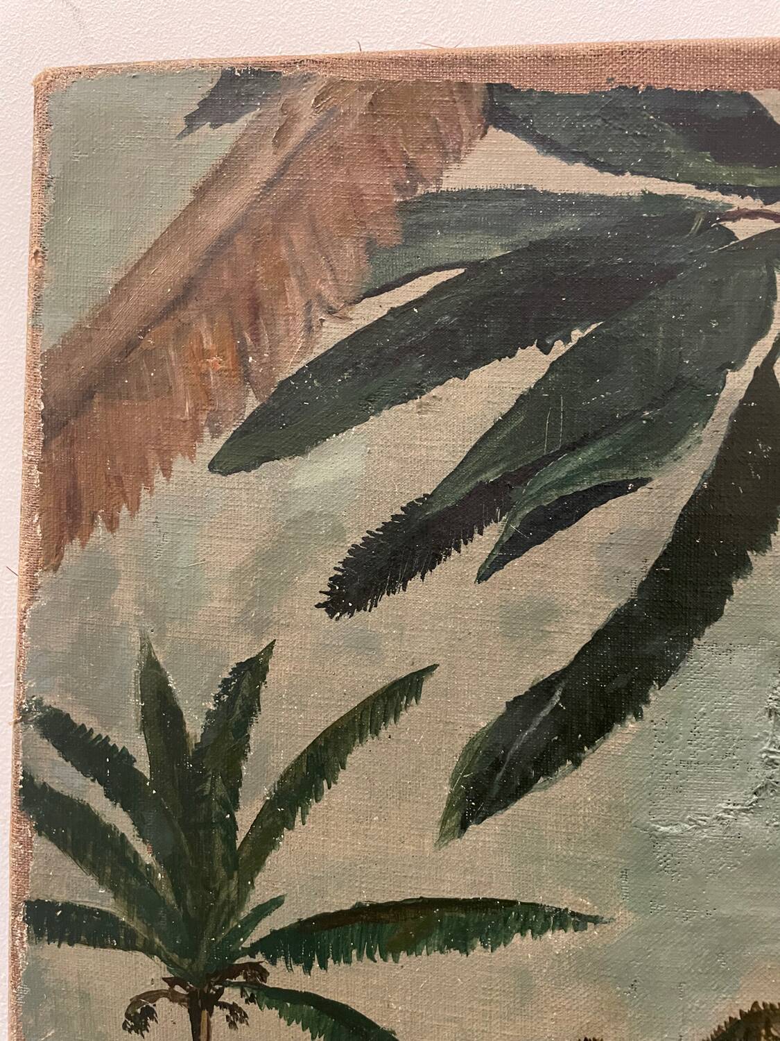 Old painting Tahiti 1937