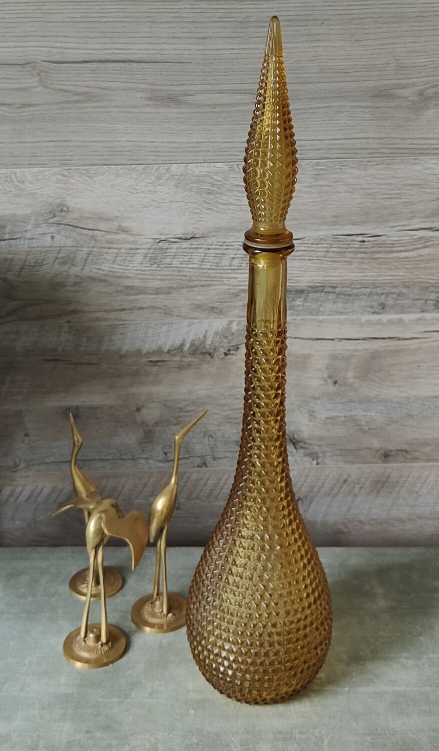 Bottle glass ampoli diamond tips